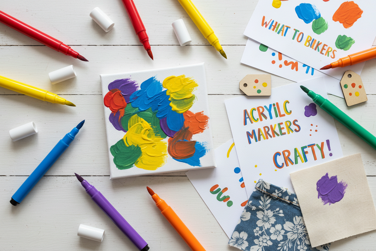 Acrylic Paint Markers: What to Buy for Paper, Canvas, and Crafts