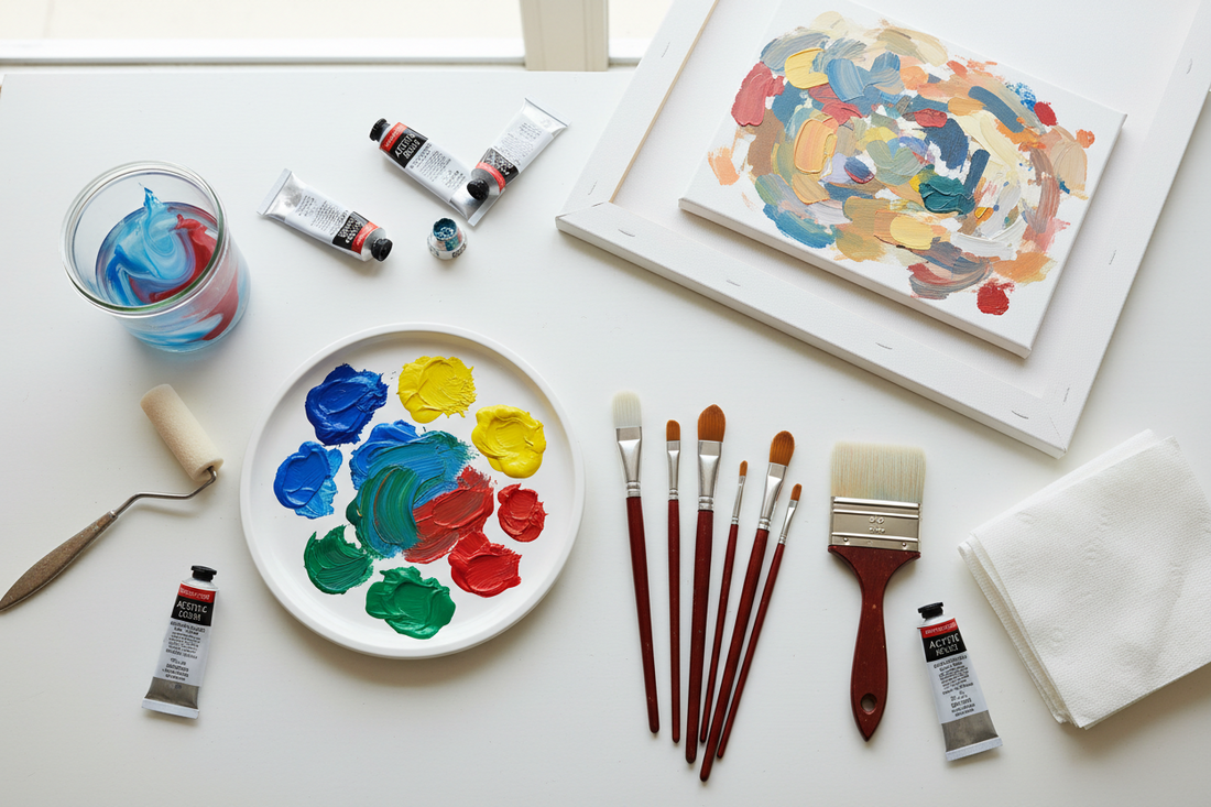 Acrylic Painting Techniques: What to Learn First, What to Skip, and Why