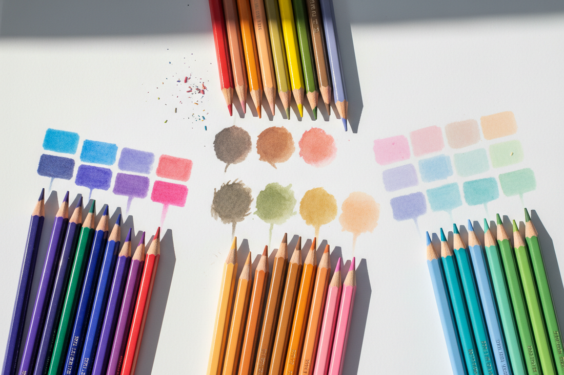 Artist Colored Pencils: Wax, Watercolor, and Pastel Pencil Choices