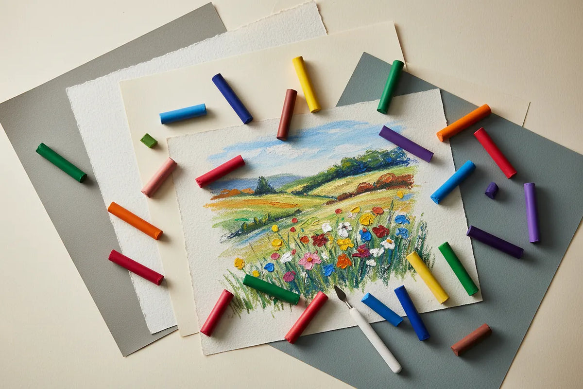 Best Paper for Oil Pastels: A Practical Surface Guide