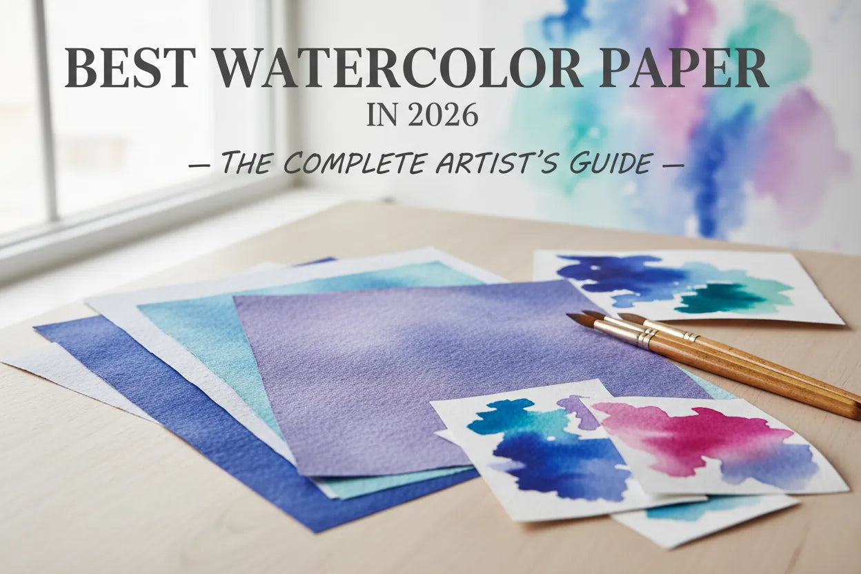 Best Watercolor Paper in 2026: 300gsm Cotton Picks for Beginners &amp; Artists