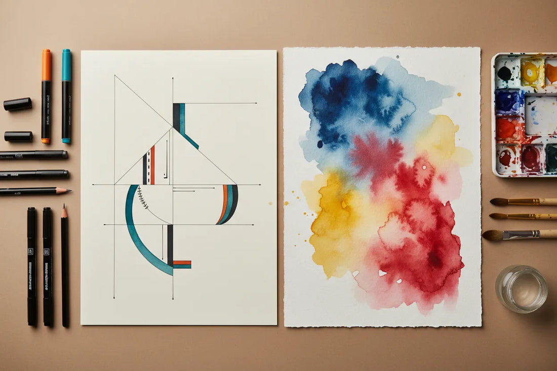 Bristol Paper vs Watercolor Paper: Smooth Lines, Markers, and Wet Wash Limits