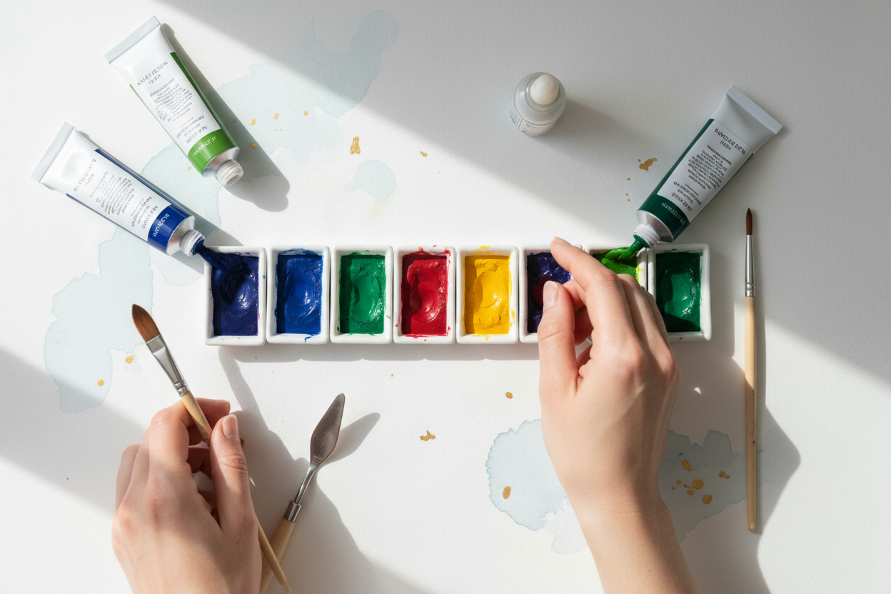 Can You Put Watercolor Tubes Into Half Pans?