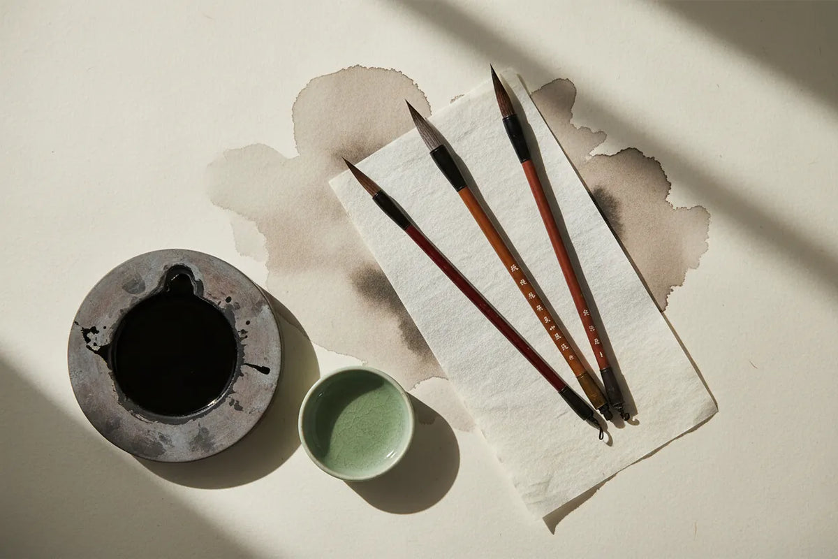 Chinese Painting Brushes and Paper: What to Buy First