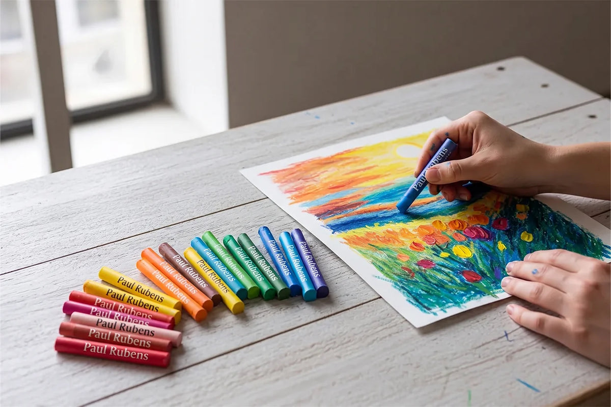 How to Use Oil Pastels: 5 Steps, Easy Ideas & Blending Guide