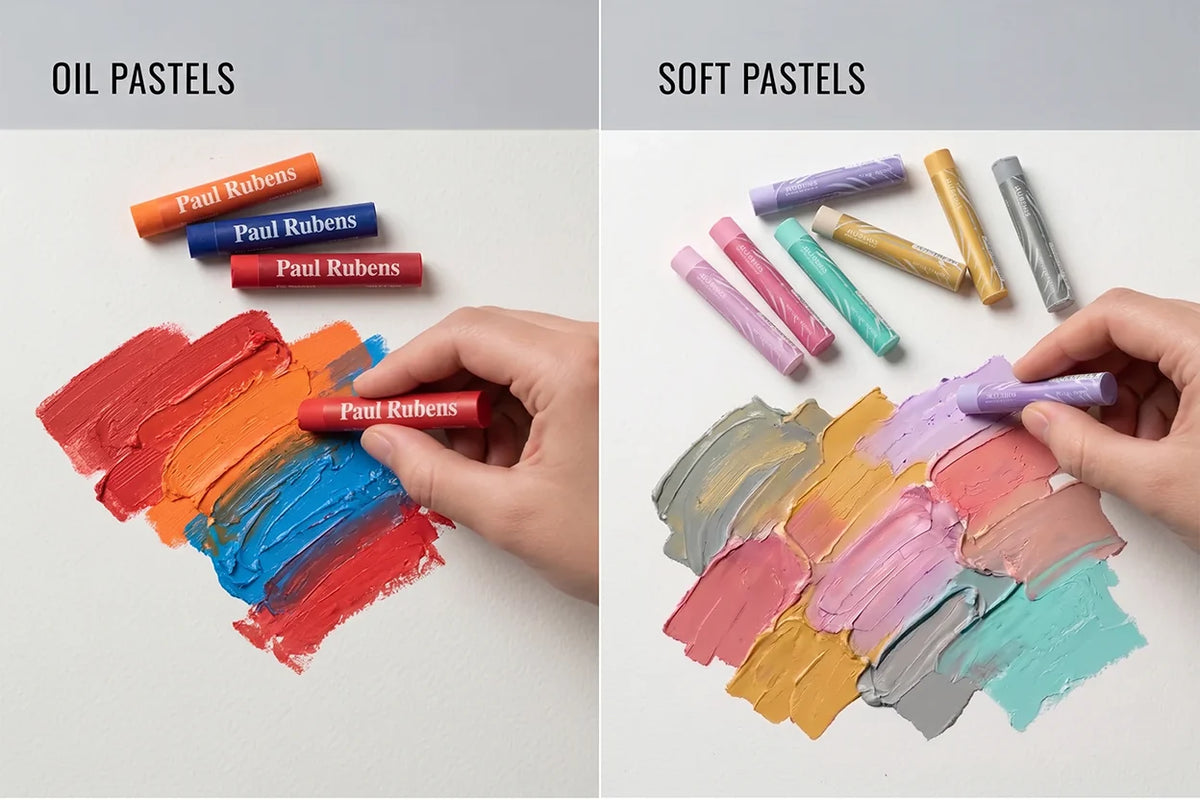 Oil Pastel vs Soft Pastel: Which Should You Choose? (2026)