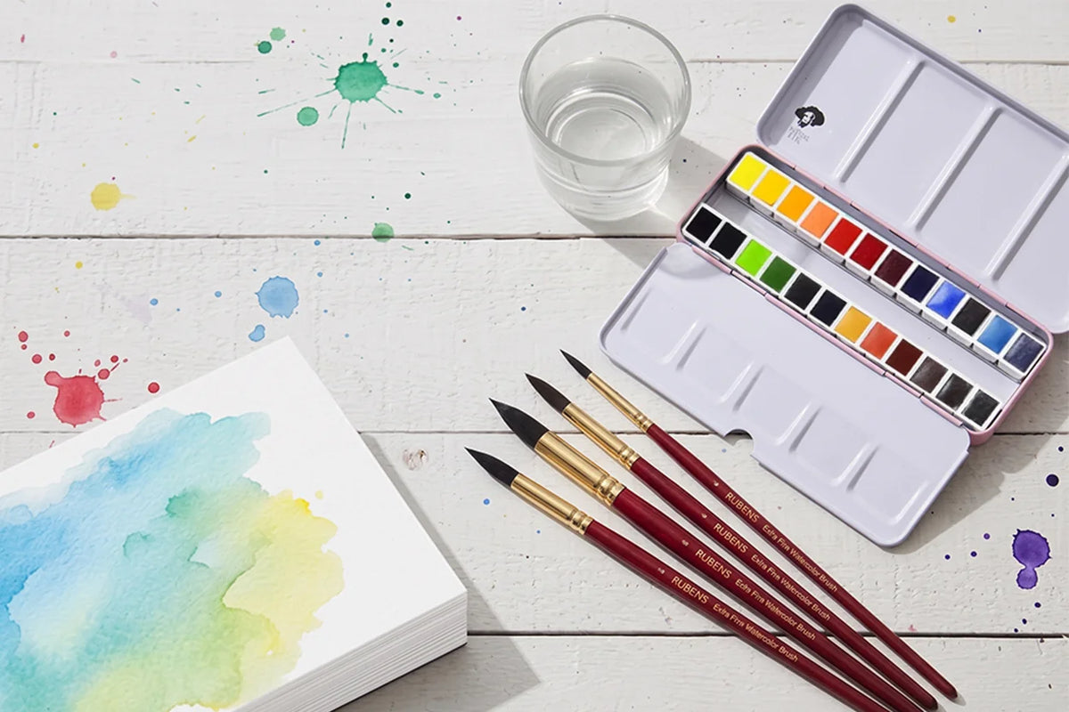 Best Watercolor Brushes For Beginners