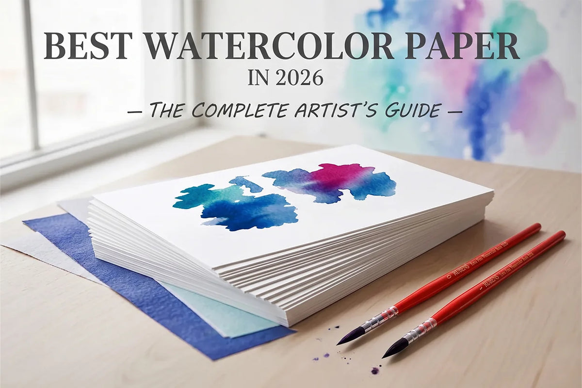 Best Watercolor Paper in 2026: 300gsm Cotton Picks for Beginners &amp; Artists