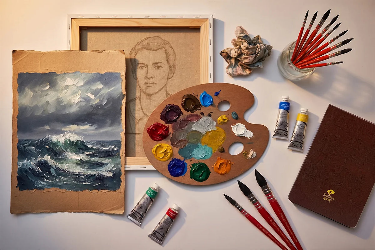 Oil Painting on Paper: When Paper Works and When Canvas Is Better