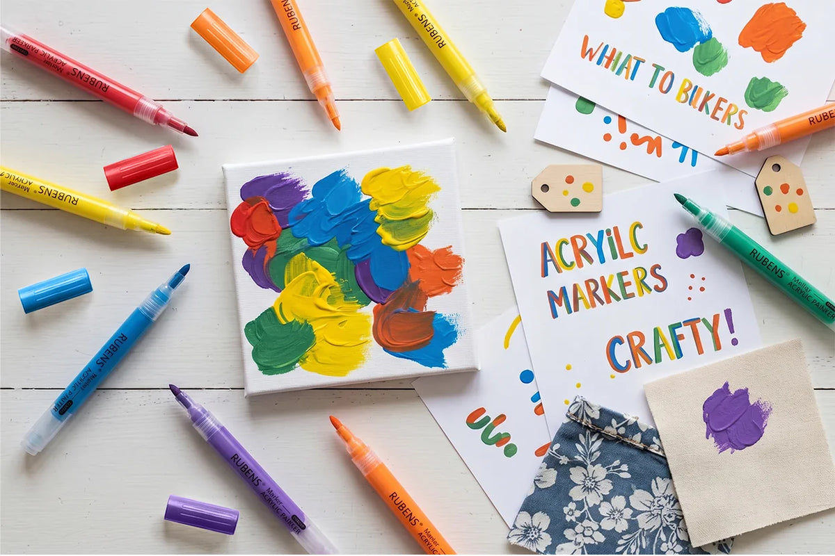 Acrylic Paint Markers: What They Are Best For