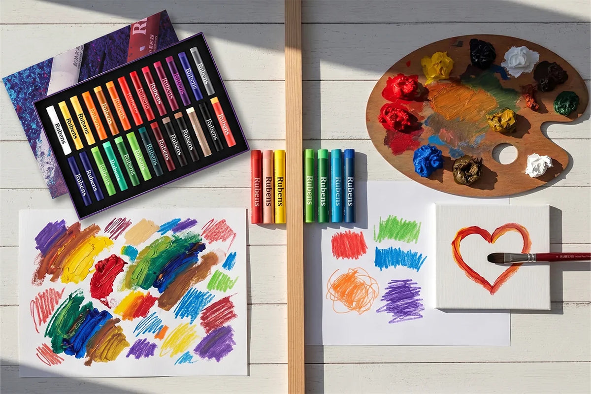 Oil Pastel vs Crayon: 7 Differences + Oil Paint Comparison