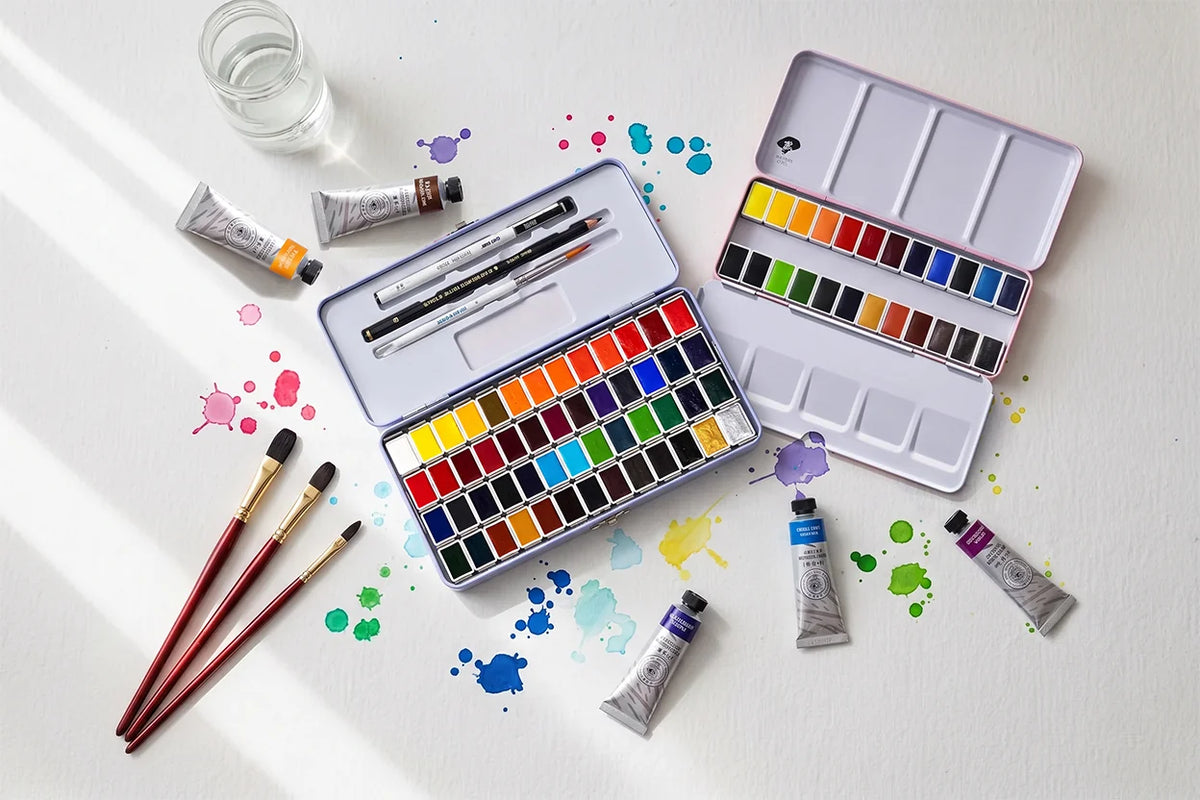 Watercolor Palette vs Set vs Tubes: What Should You Buy First?
