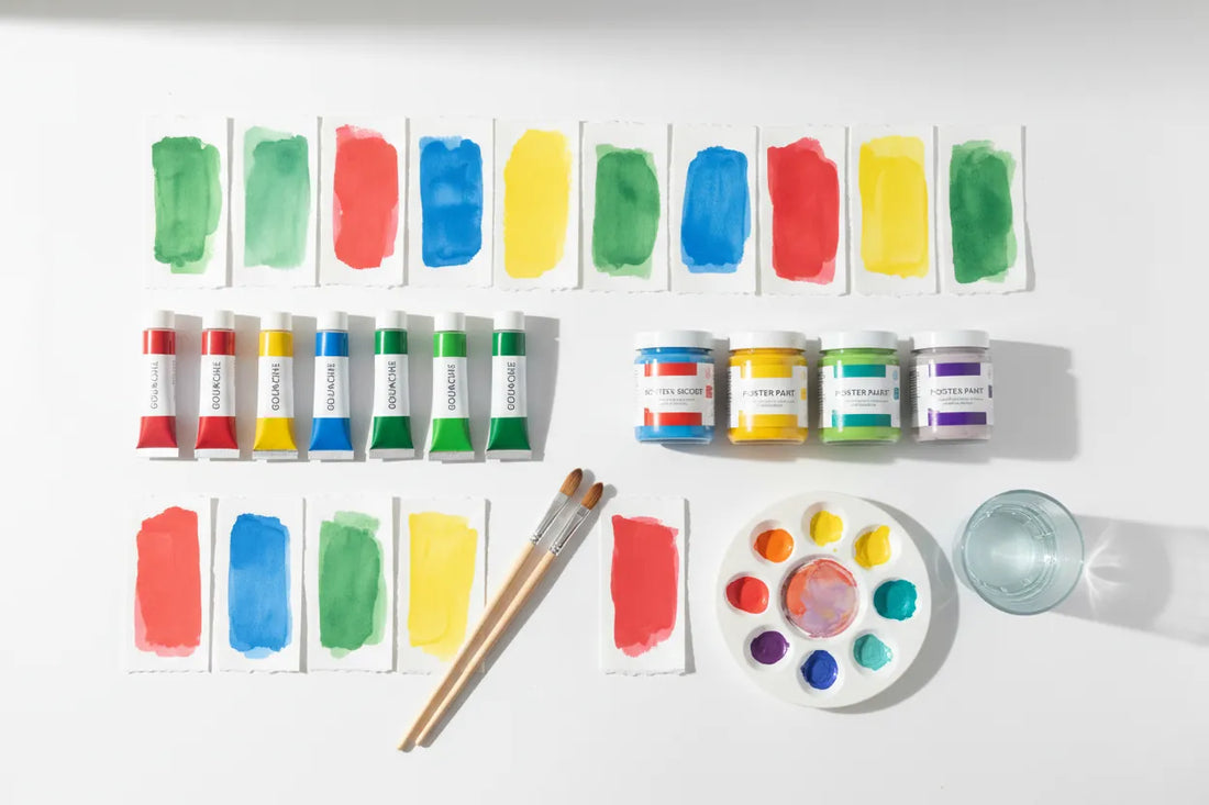 Gouache vs Poster Paint: Which One Should Artists Buy