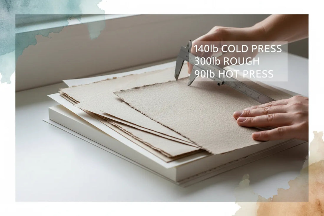 Watercolor Paper Weight: Which GSM Should You Choose? (2026)