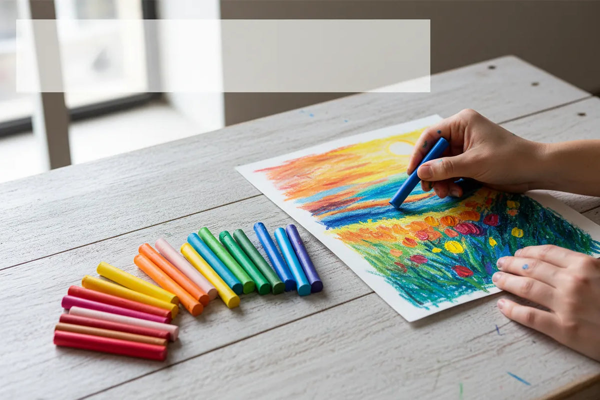 How to Use Oil Pastels: 5 Steps, Easy Ideas & Blending Guide