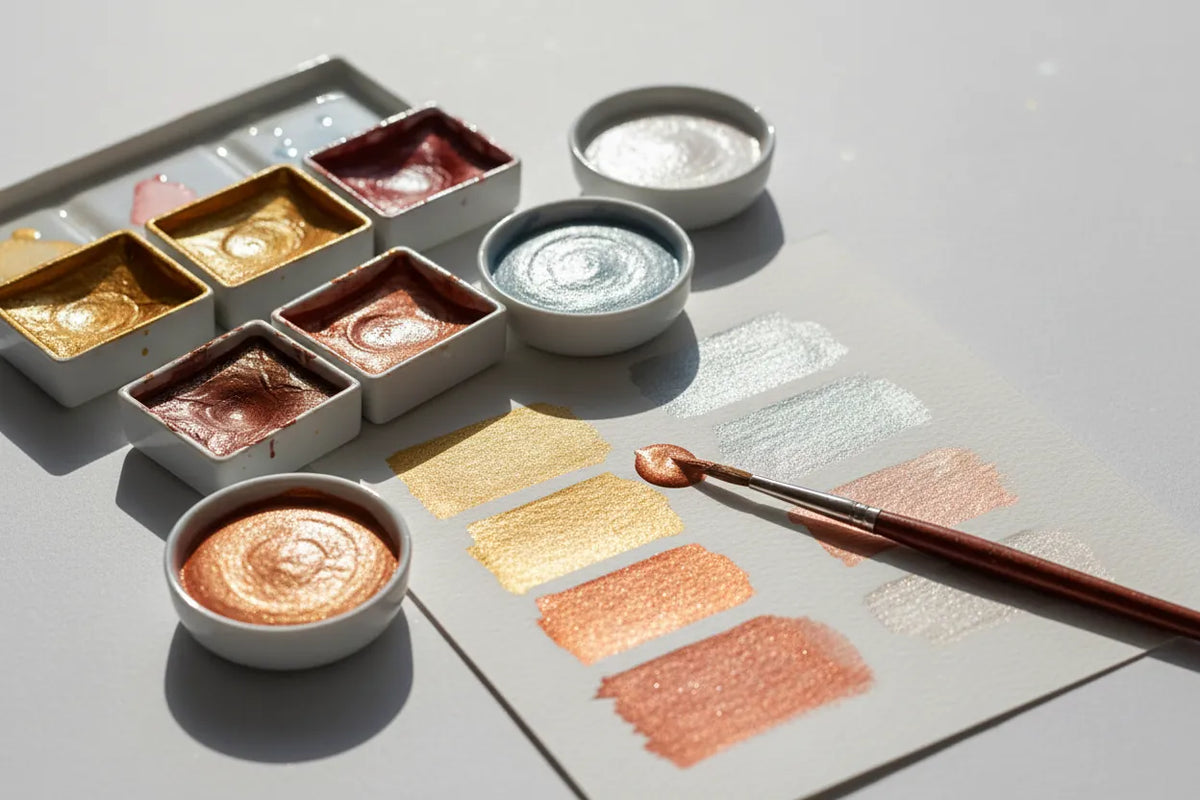 Metallic Watercolor Set