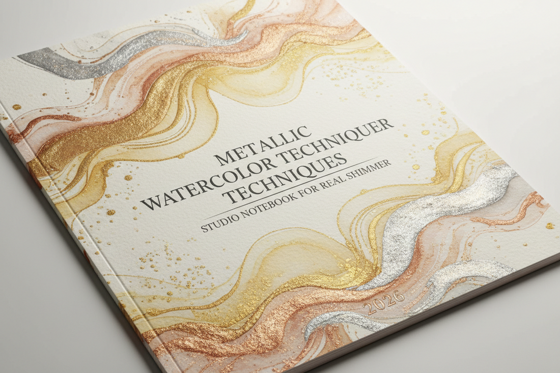 Metallic Watercolor Techniques: A Studio Notebook for Real Shimmer (2026)