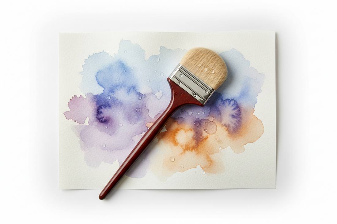 Mop Brush Watercolor: Big Washes, Soft Edges, and When Not to Buy One