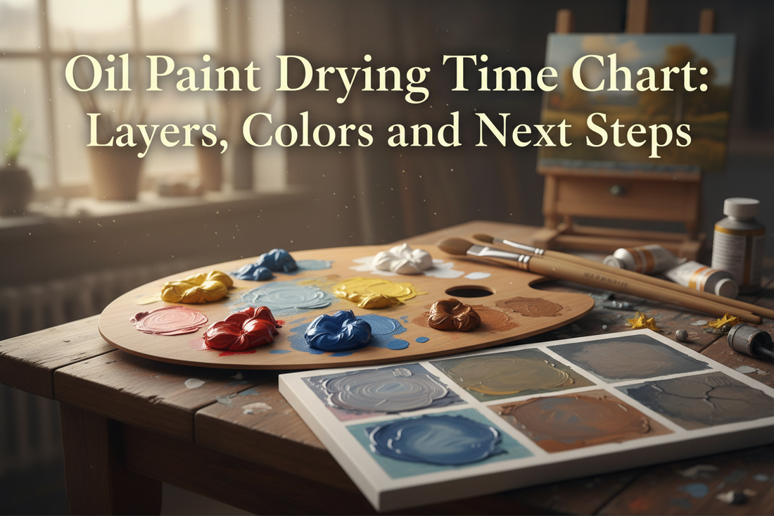 Oil Paint Drying Time Chart: Layers, Colors, and Next Steps