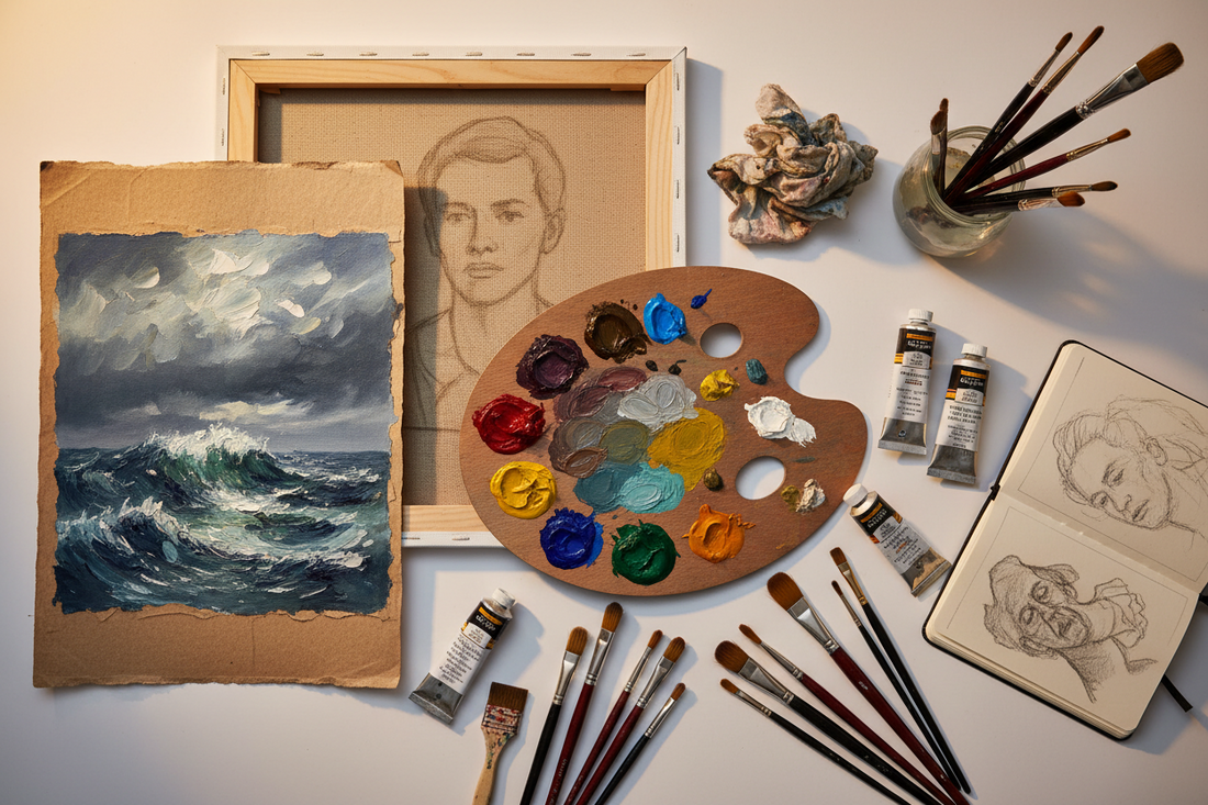 Oil Painting on Paper: When Paper Works and When Canvas Is Better
