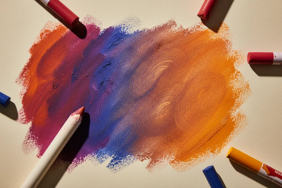 Oil Pastel Blending Stump: When It Helps and When Fingers Work Better