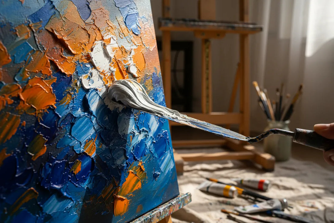 Palette Knife Oil Painting: Paint Thickness, Surfaces, and Starter Mistakes