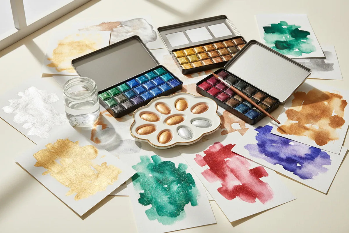 Paul Rubens Metallic Watercolor Review