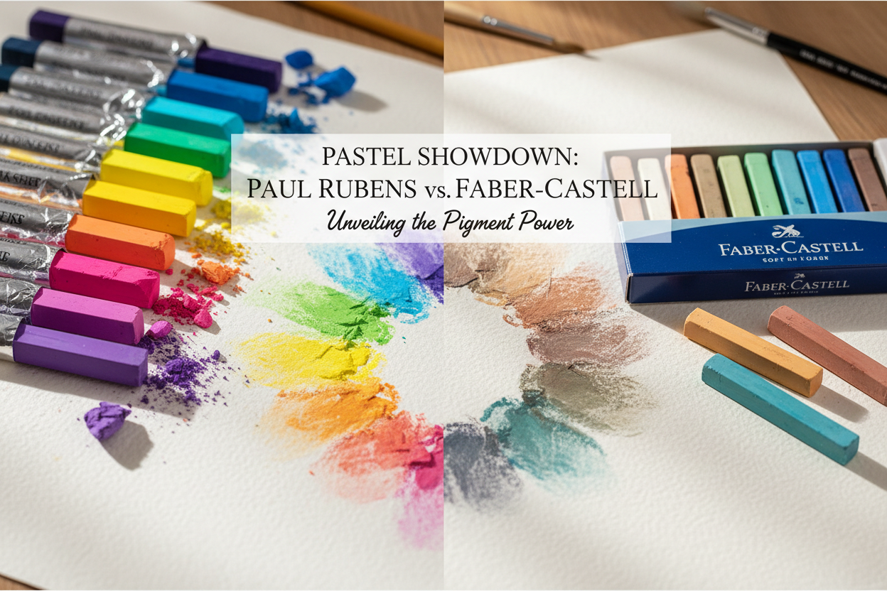 Paul Rubens Vs Faber Castell Pastels