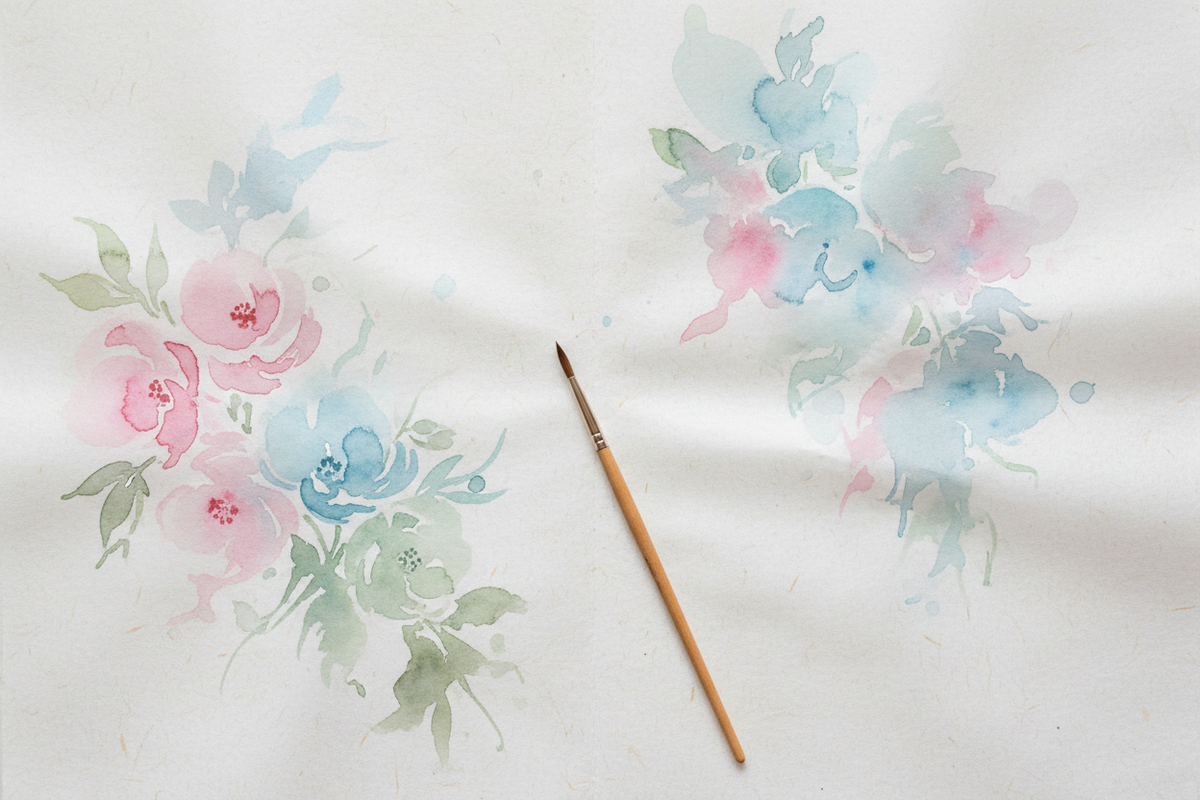 Rice Paper for Watercolor: When It Works and When It Fights You