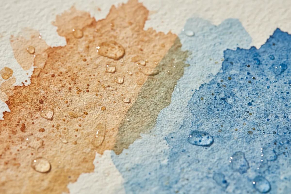 Rough Watercolor Paper: Texture, Granulation, and When Not to Use It