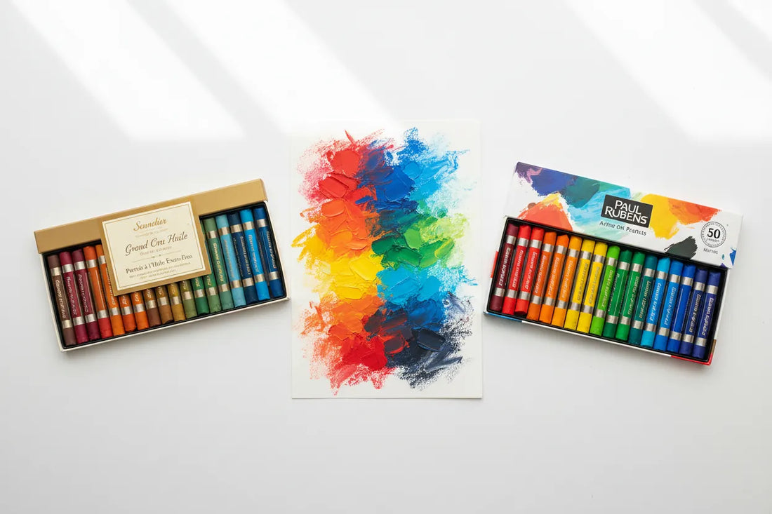 Sennelier Vs Paul Rubens Oil Pastels