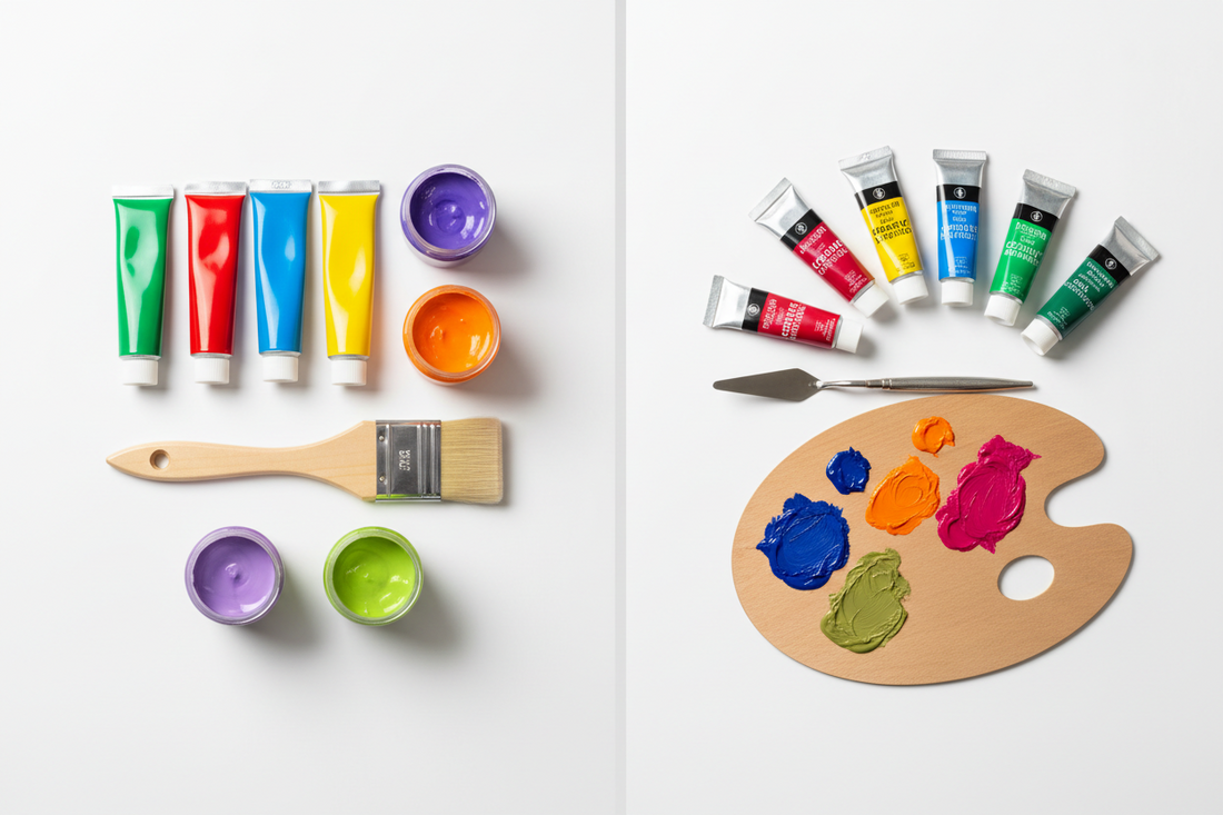 Tempera Paint vs Acrylic: Which One Should Students and Artists Buy?