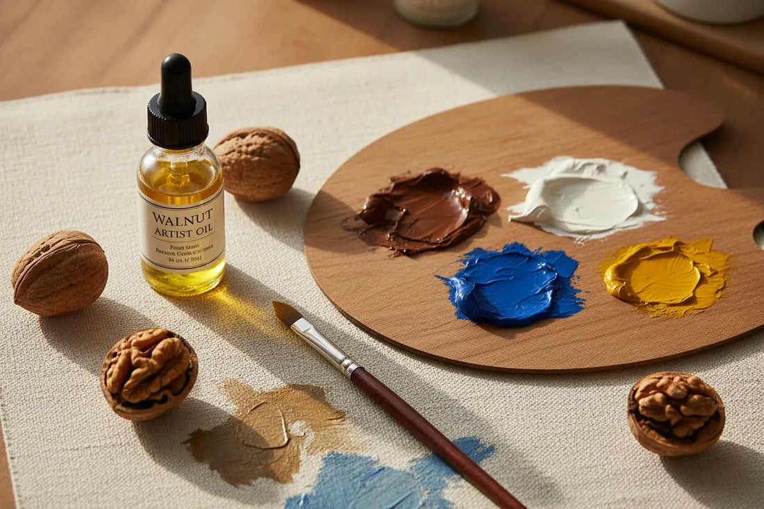 Walnut Oil for Oil Painting: When It Helps and When Beginners Should Skip It