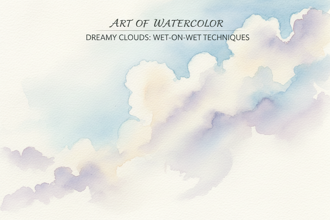 Watercolor Clouds Soft Edges Without Overworking The Paper