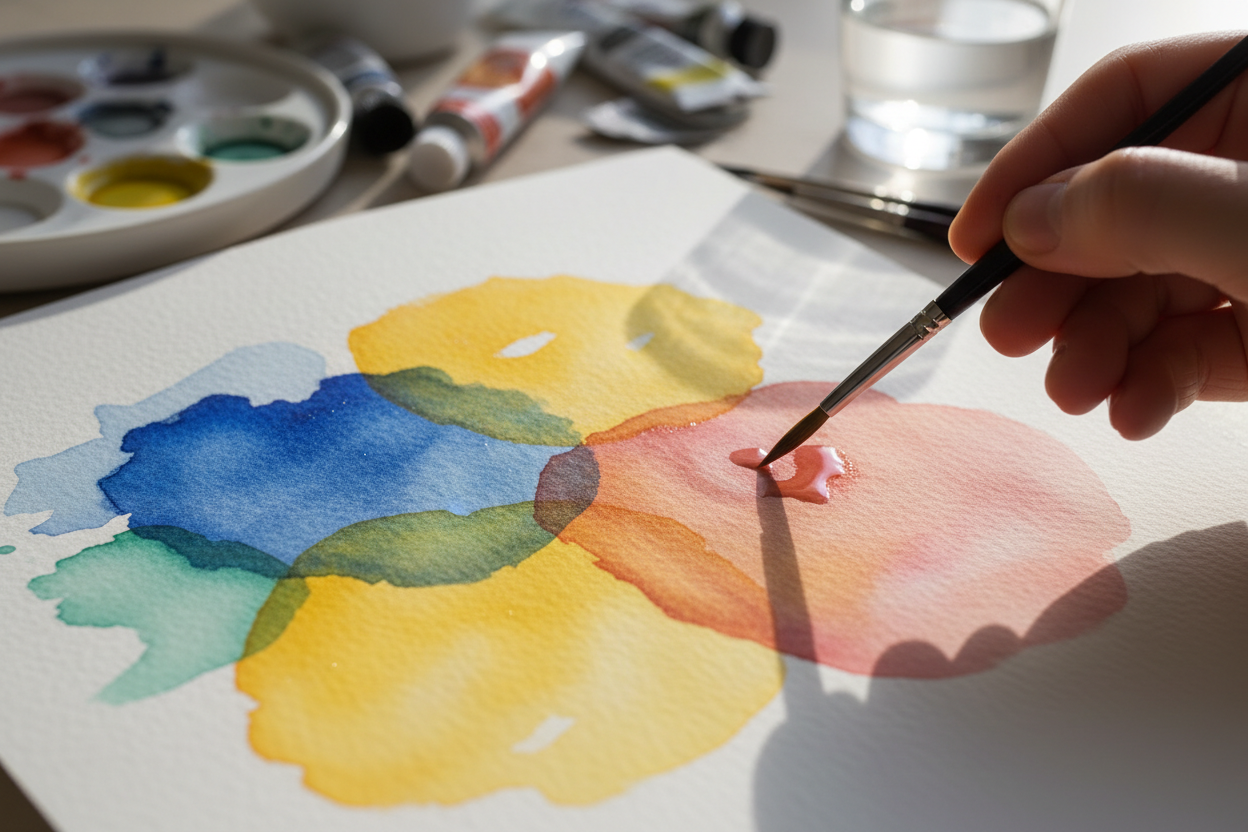 Watercolor Glazing: How to Layer Transparent Color Without Mud