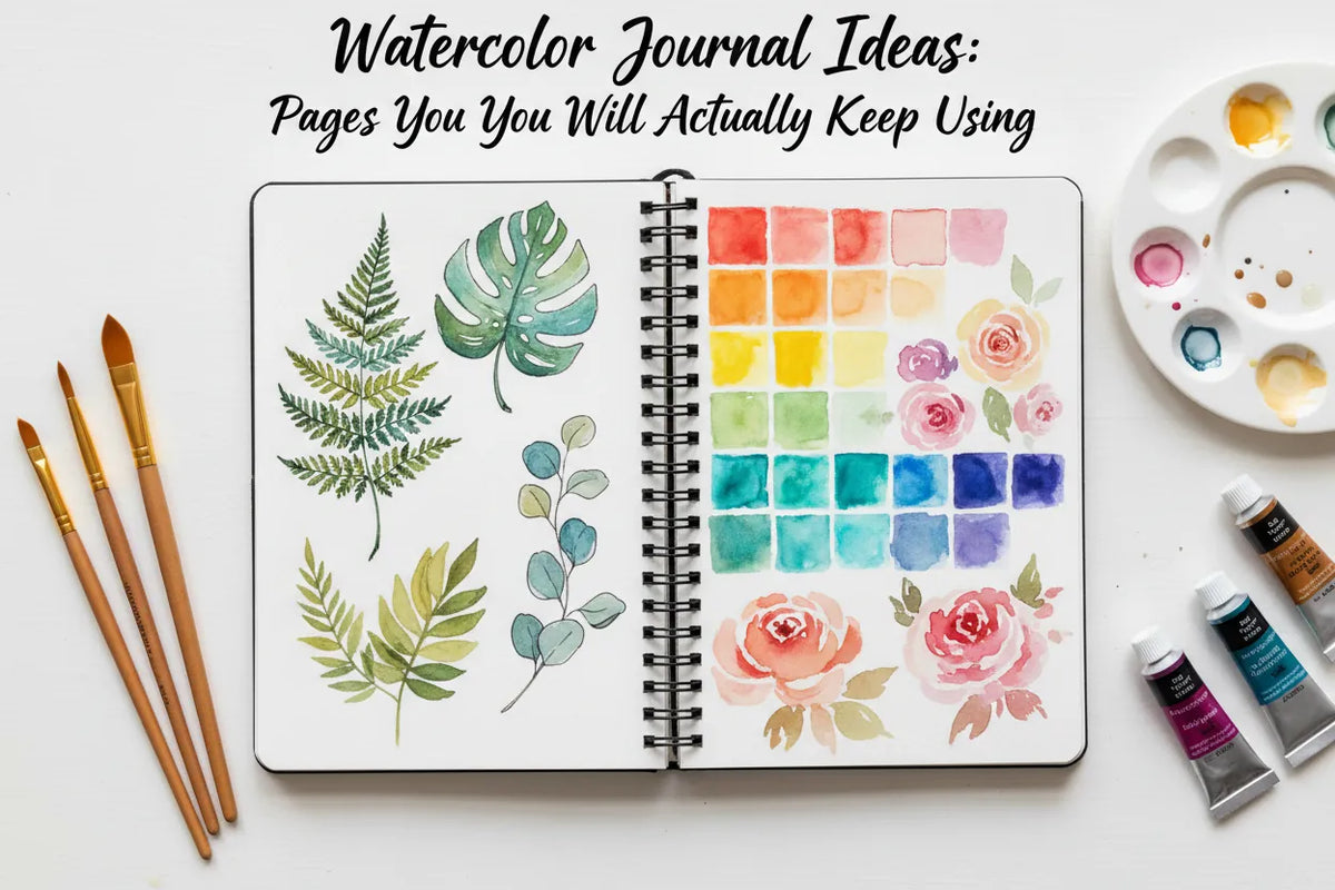 Watercolor Journal Ideas: Pages You Will Actually Keep Using