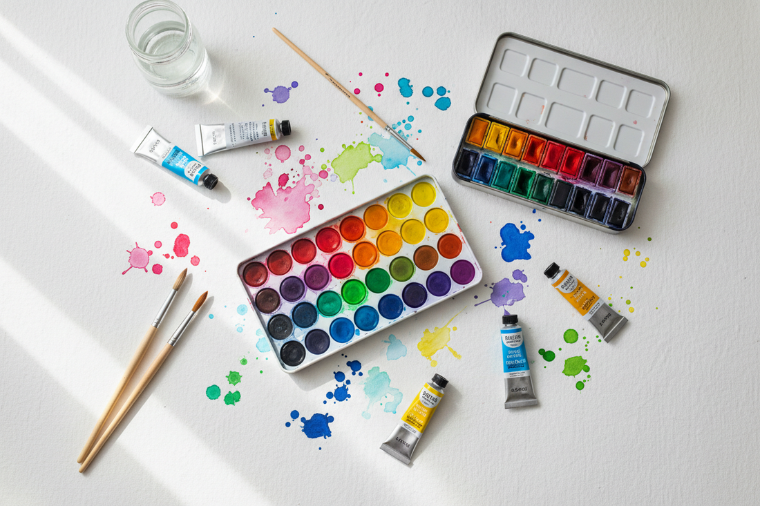 Watercolor Palette vs Set vs Tubes: What Should You Buy First?