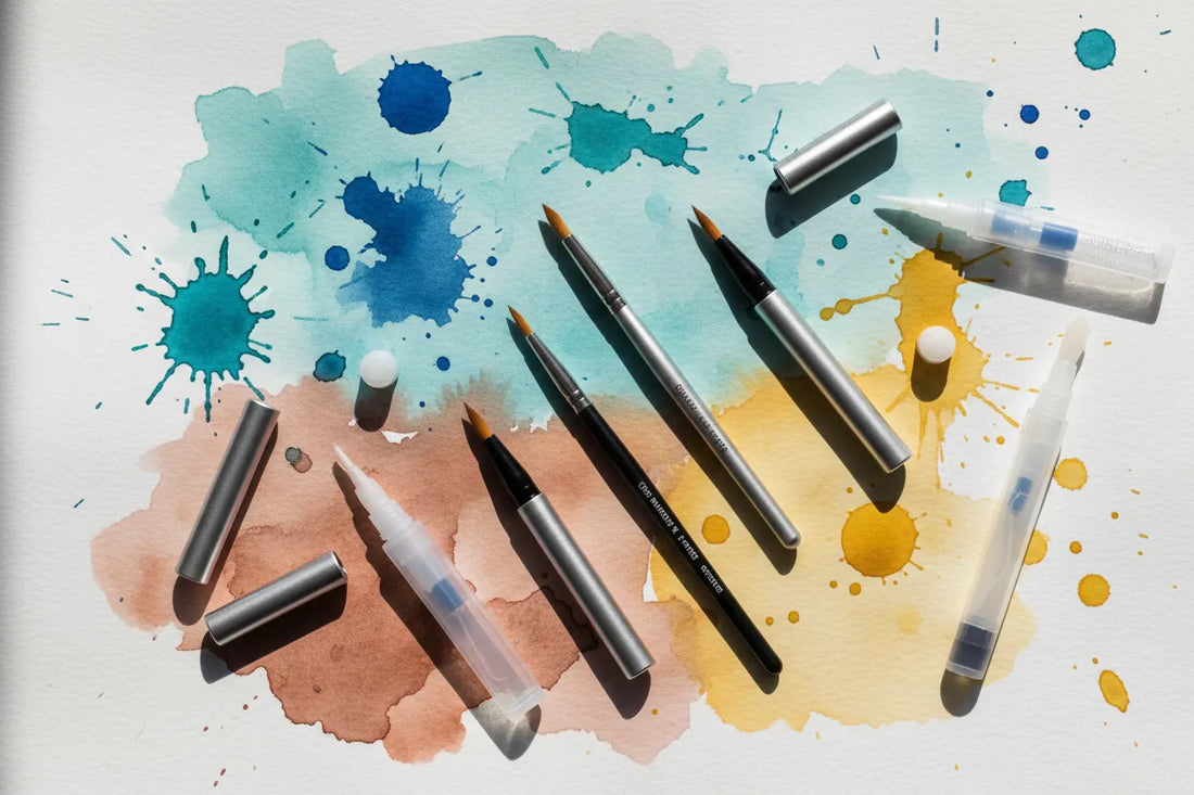 Watercolor Travel Brush: Collapsible Handles, Water Brushes, and Real Limits