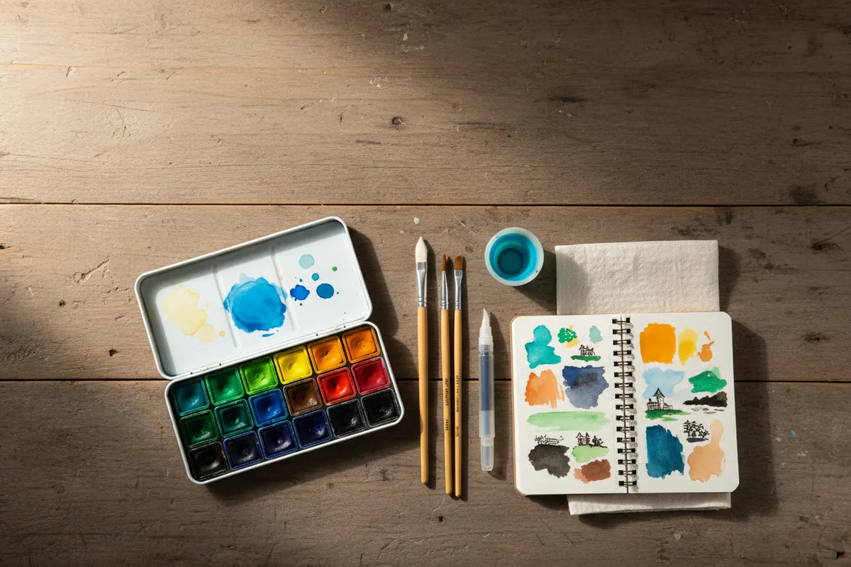 Watercolor Travel Kit: What Actually Goes In It (2026)