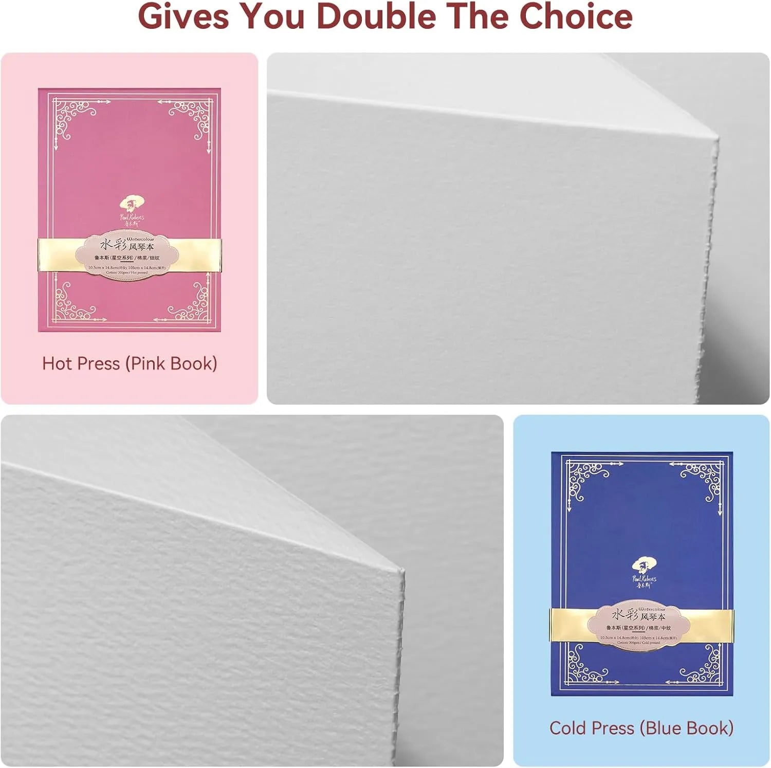 Paul Rubens Pink Organ Style Watercolor Journal