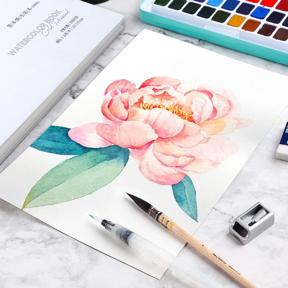 Paul Rubens Cold Press Watercolor Paper 40 Sheets 100 Cotton