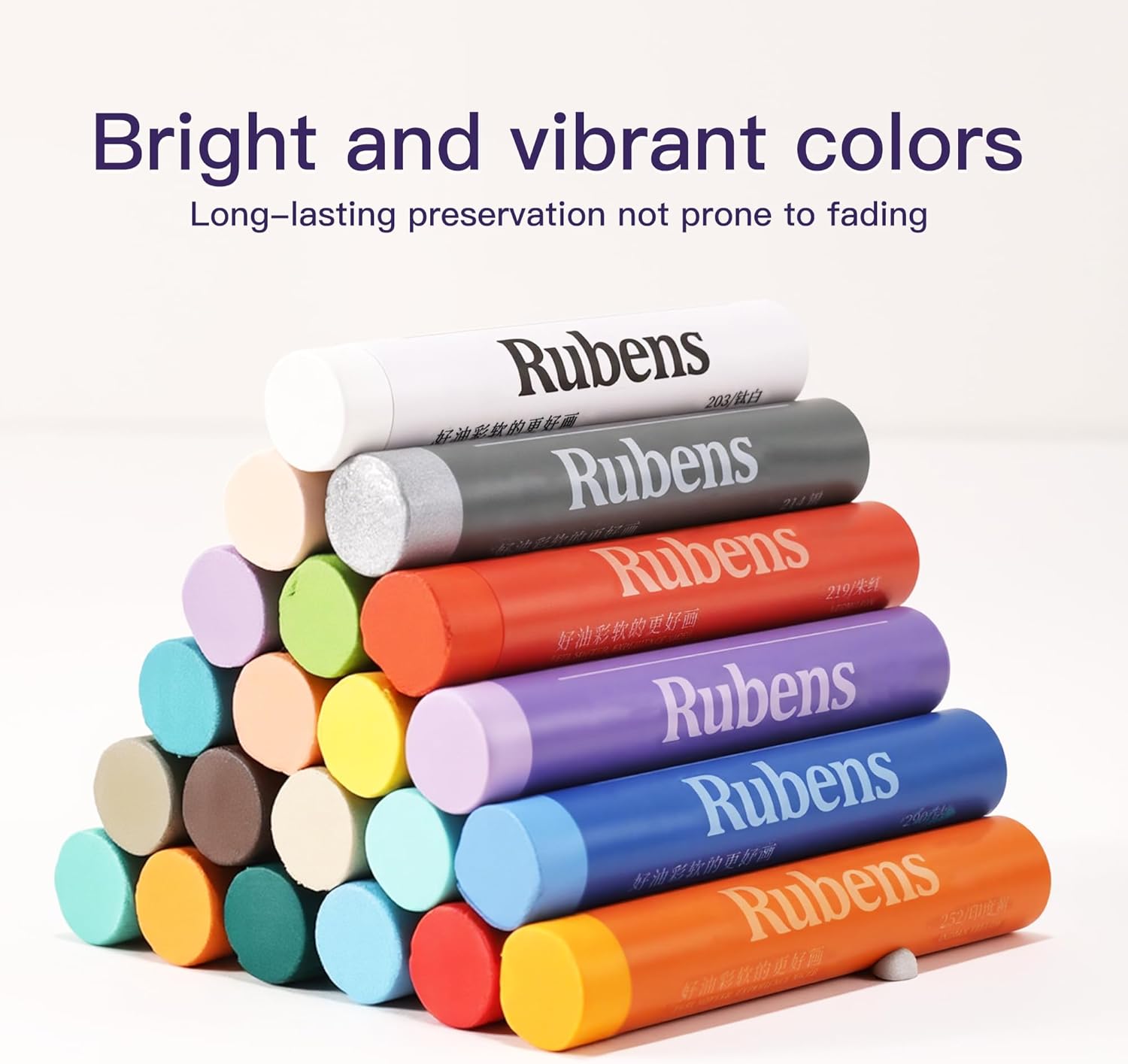 US Fulfillment - Paul Rubens Soft Oil Pastels Set 24 / 36 / 48 Basic Colors & 24 / 48 Morandi Colors Creamy Texture for Drawi