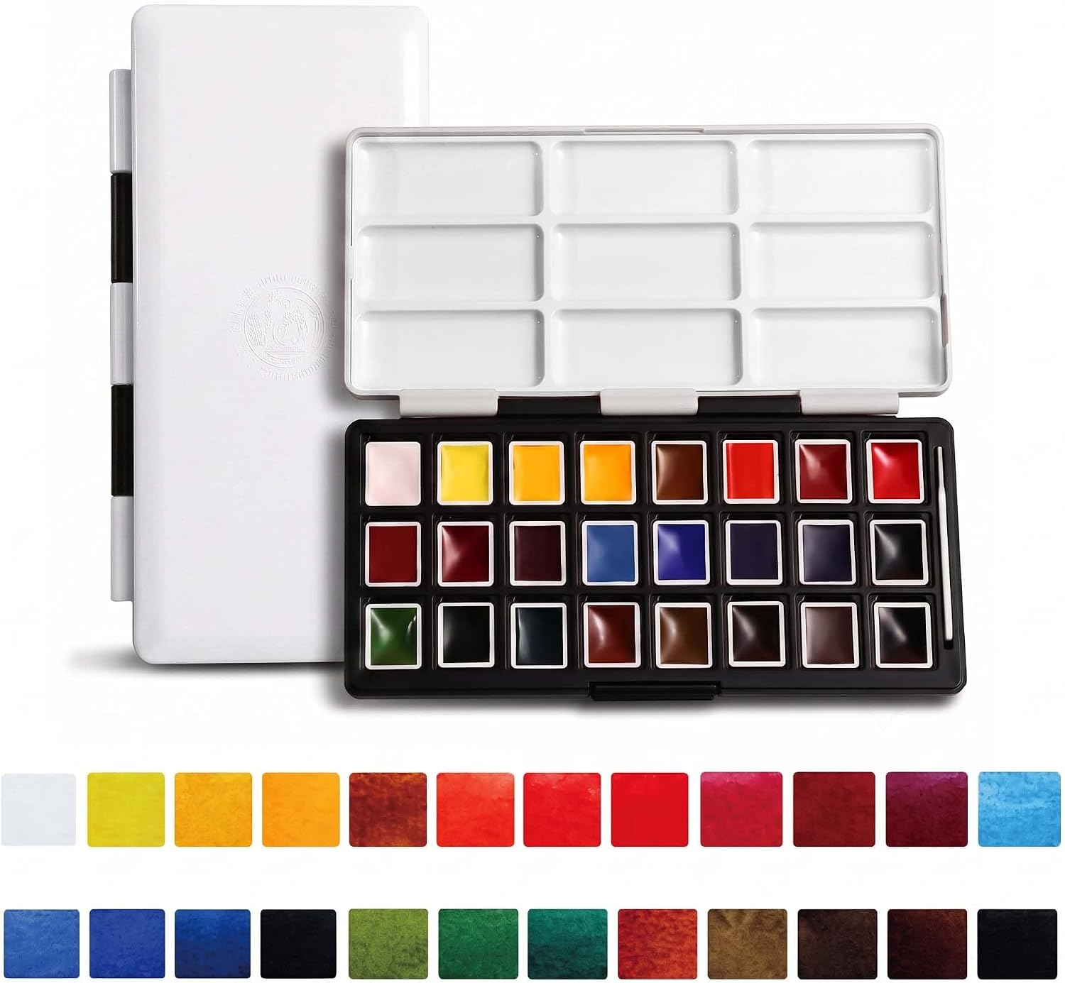 US Fulfillment - Paul Rubens Watercolor Paint Set 24 Vivid Colors