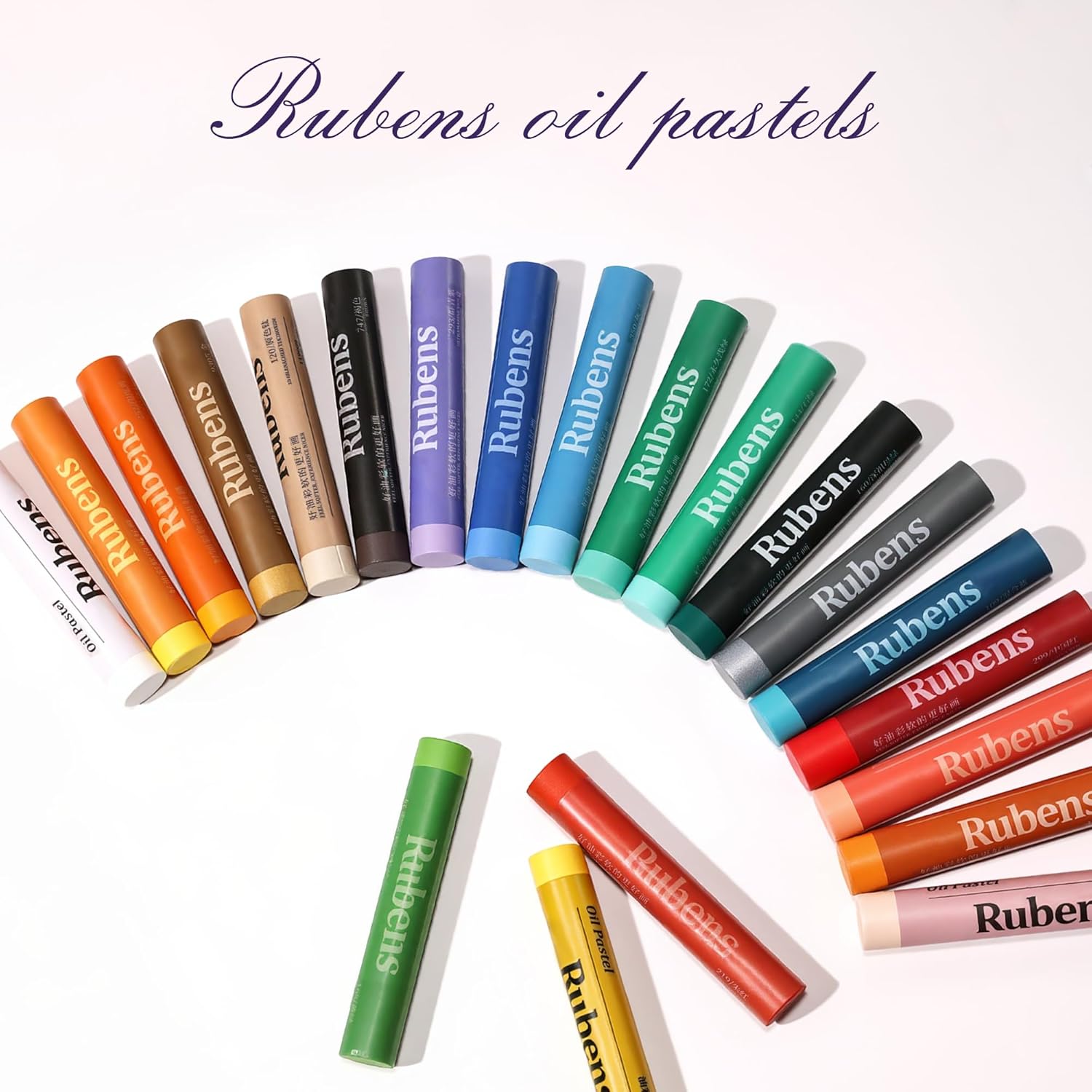 US Fulfillment - Paul Rubens Soft Oil Pastels Set 24 / 36 / 48 Basic Colors & 24 / 48 Morandi Colors Creamy Texture for Drawi