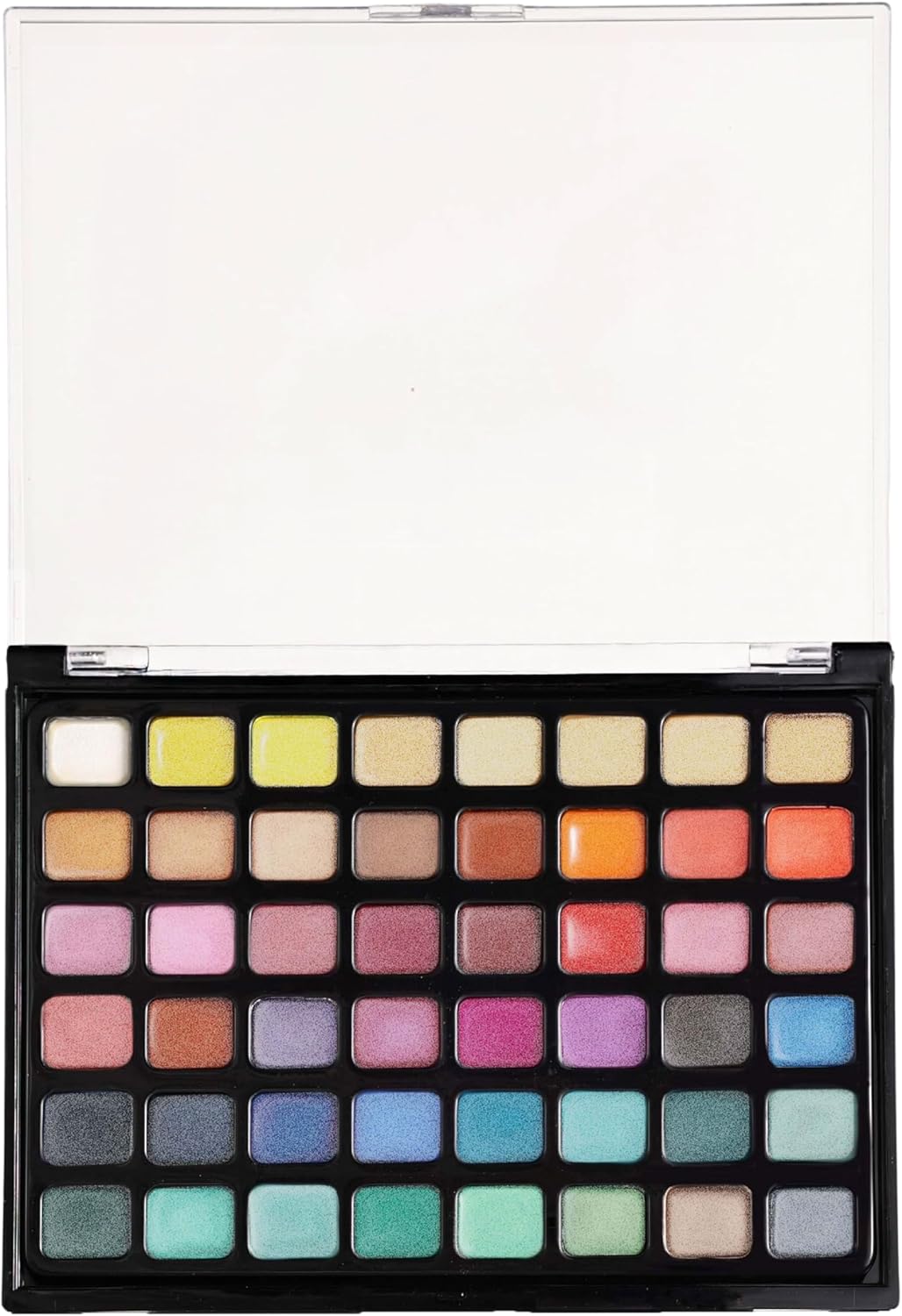 US Fulfillment - rubens Metallic Watercolor Paint Set 24 / 48 Colors - Professional Shimmer Watercolor Paints with High Pigment Density, Portable Travel Set for for Beginner, Artist &amp; Adults