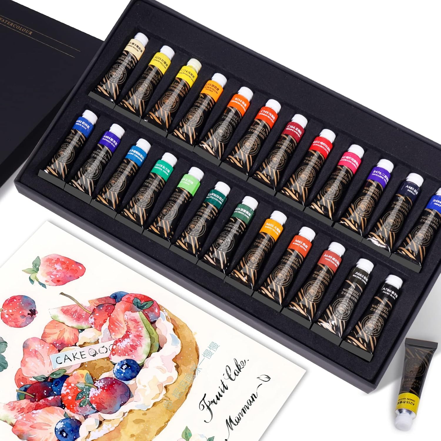 Paul Rubens Watercolor Paint Set 5ml (24color，36color)