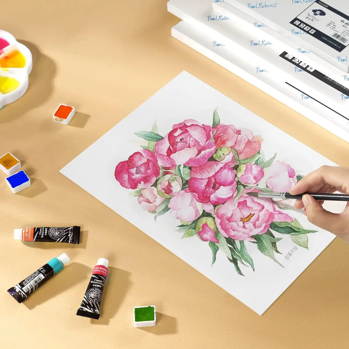 Paul Rubens Watercolor Paper 60 Sheets 140gsm