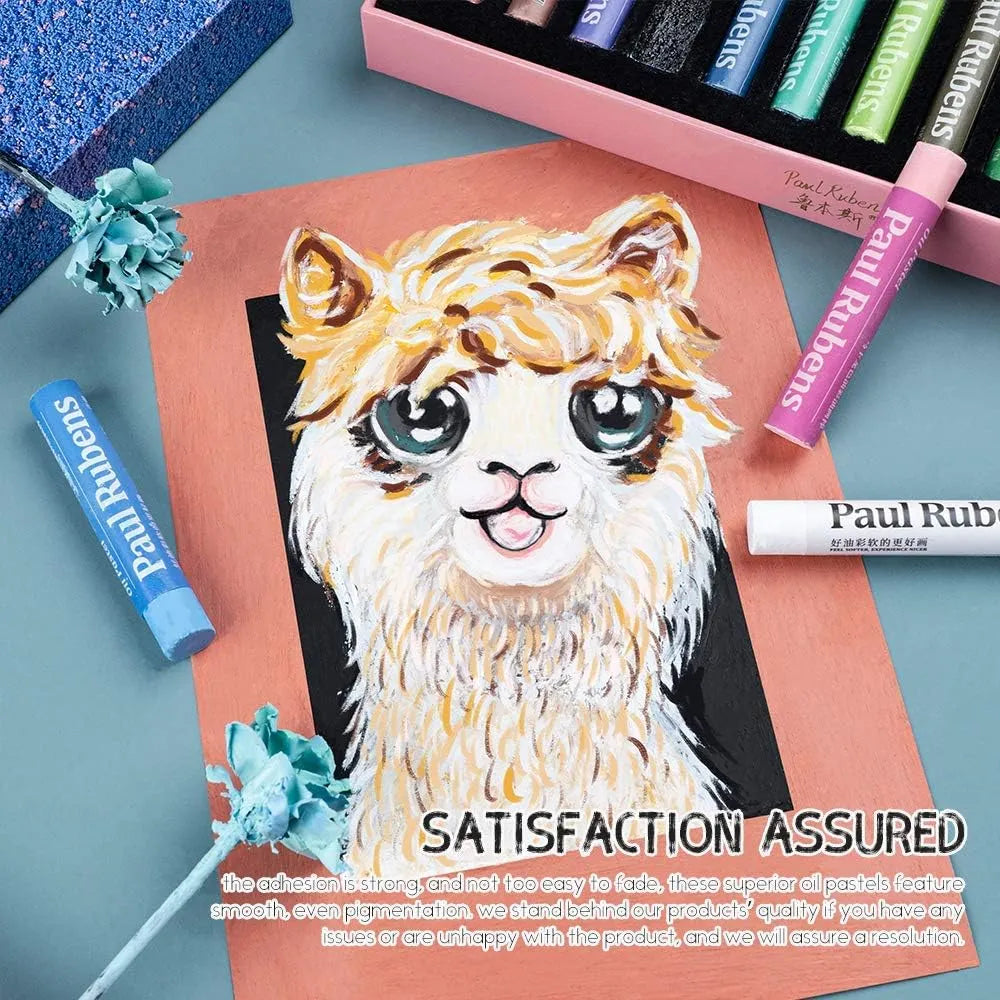 Paul Rubens Acid-Free Oil Pastel Set 30 Sheets 112lb