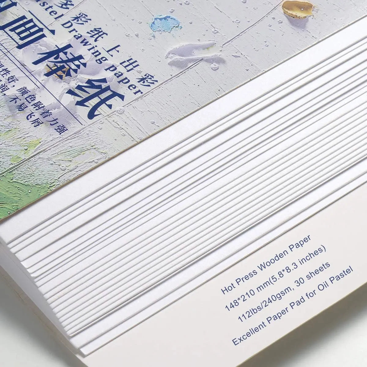 Paul Rubens Acid-Free Oil Pastel Set 30 Sheets 112lb