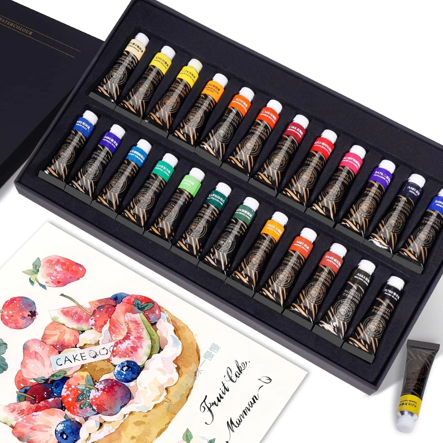 Paul Rubens Watercolor Paint Set 5ml (Tubes)